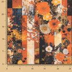 Popelín Algodón Estampado Floral Japonés - Ribes y Casals