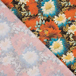 Popelín Algodón Estampado Flores Oriental - Ribes y Casals