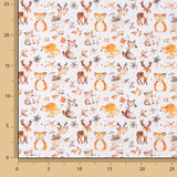 Popelín Algodón Estampado Bosque Encantado - Ribes y Casals