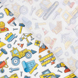 Popelín Algodón Estampado Construcción Infantil - Ribes y Casals