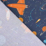 Popelín Algodón Estampado Universo Infantil - Ribes y Casals