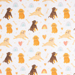 Popelín Algodón Estampado Perritos - Ribes y Casals