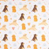 Popelín Algodón Estampado Perritos - Ribes y Casals