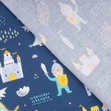 Popelín Algodón Caballeros y Dragones - Ribes y Casals