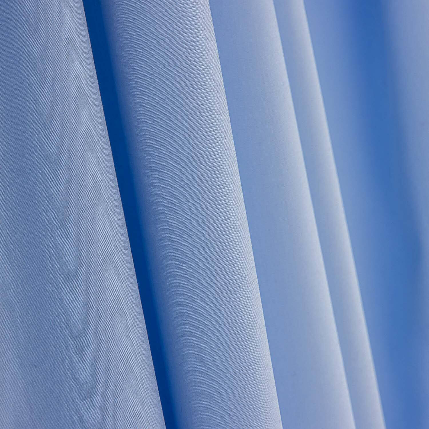 Popelín Fino Camisería Azul Celeste - Ribes y Casals