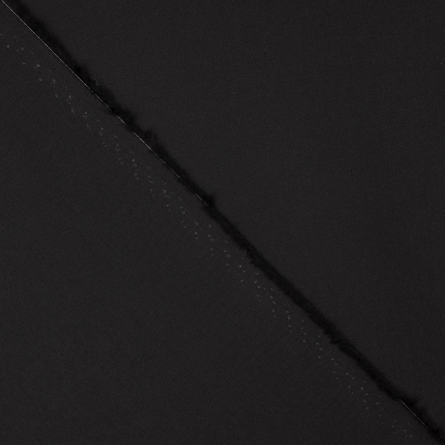 Popelín Fino Camisería Negro - Ribes y Casals