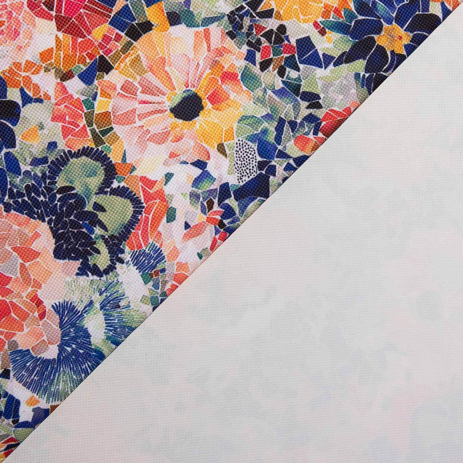 Resinada Water Repellent Mosaico Floral Color - Ribes y Casals