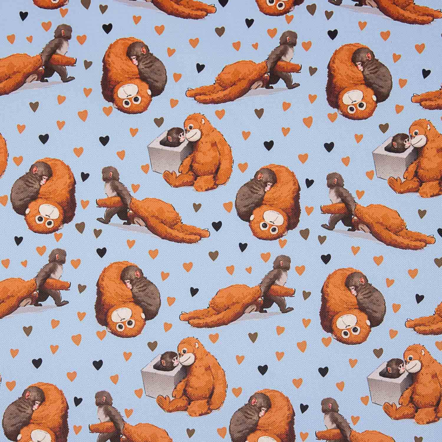 Resinado Water Repellent Monos y Corazones - Ribes y Casals