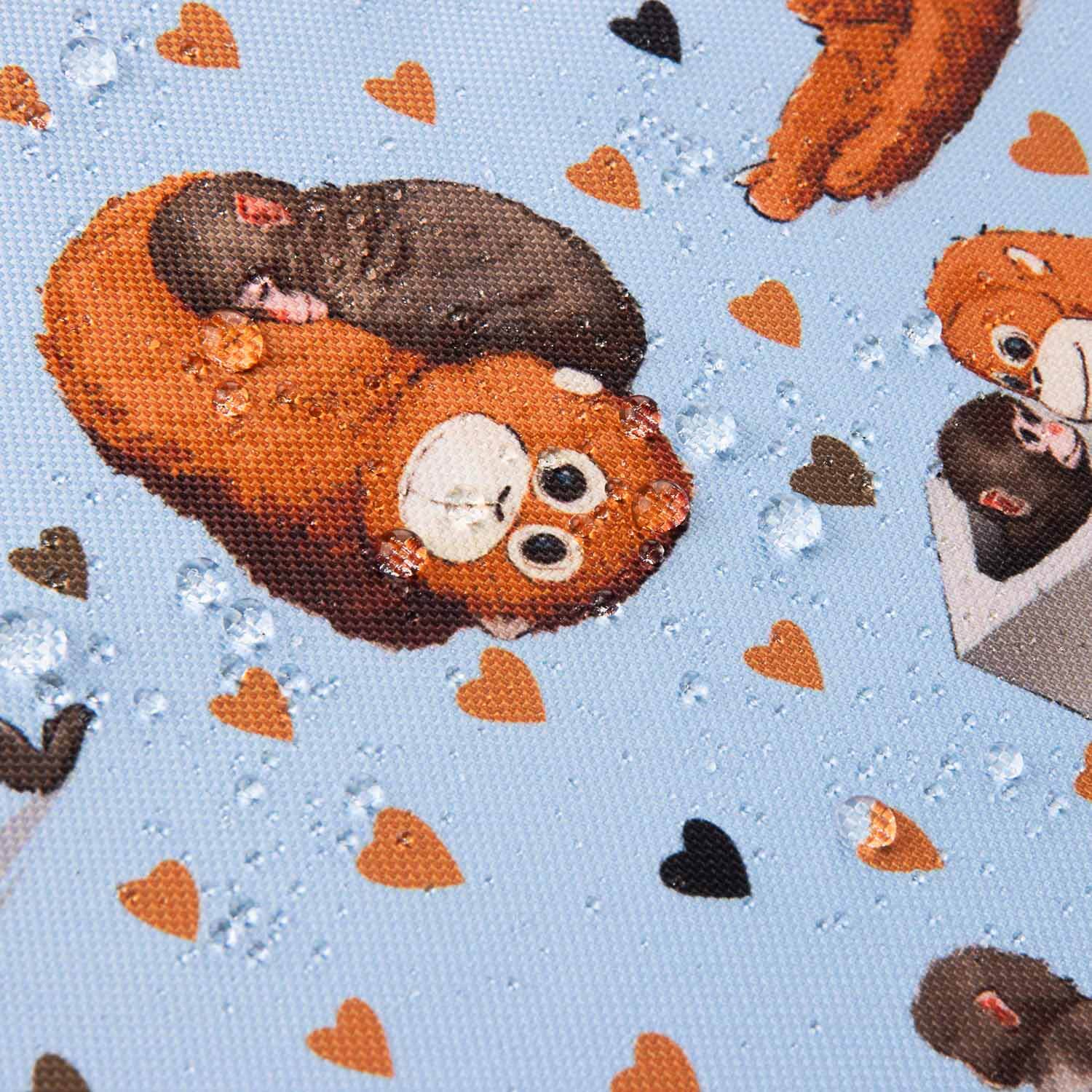 Resinado Water Repellent Monos y Corazones - Ribes y Casals