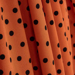 Koshibo Lunares 7 mm Naranja Quemado / Negro - Ribes y Casals