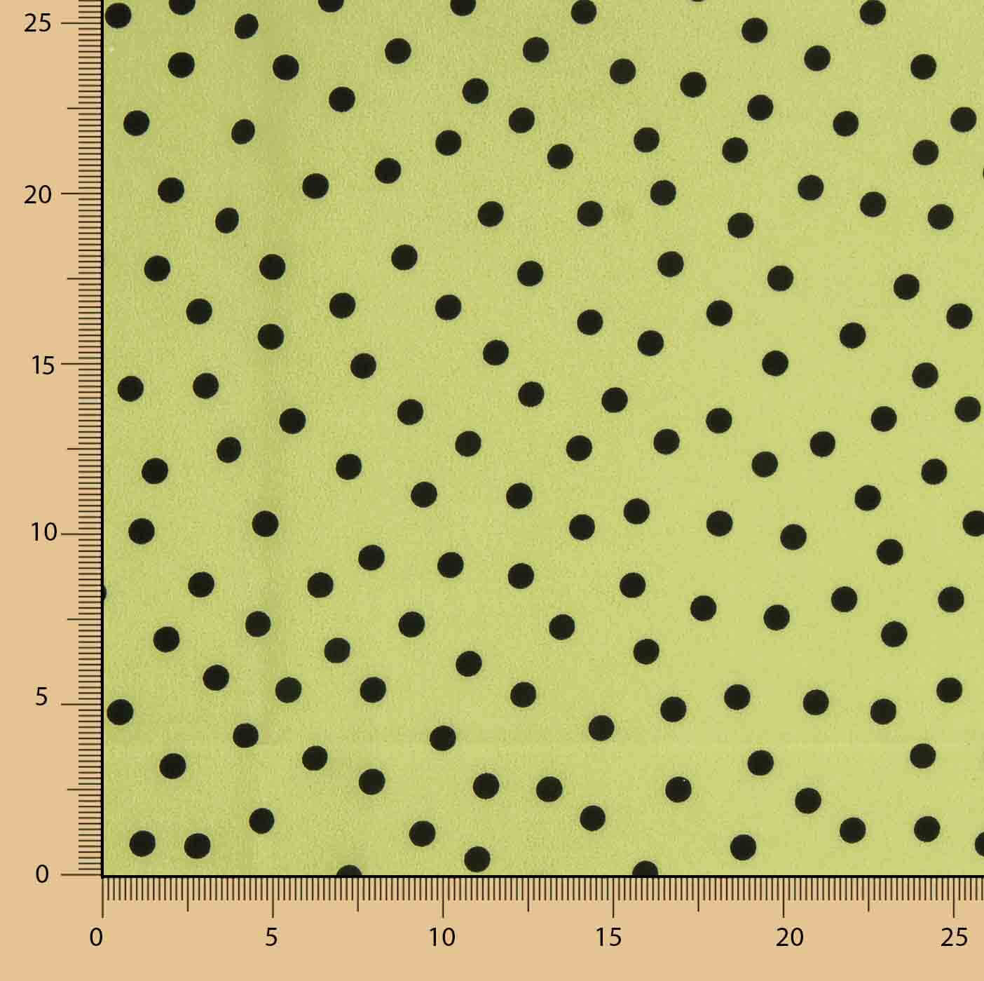 Koshibo Lunares 7 mm Verde / Negro - Ribes y Casals