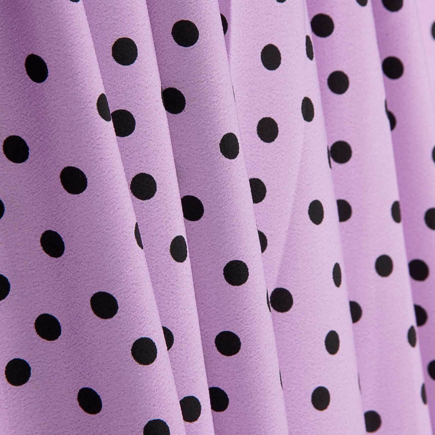 Koshibo Lunares 7 mm Malva / Negro - Ribes y Casals