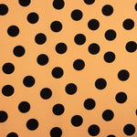Koshibo Lunares 33 mm Papaya / Negro - Ribes y Casals