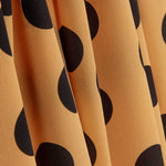 Koshibo Lunares 33 mm Papaya / Negro - Ribes y Casals