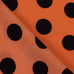 Koshibo Lunares 33 mm Naranja Quemado / Negro - Ribes y Casals