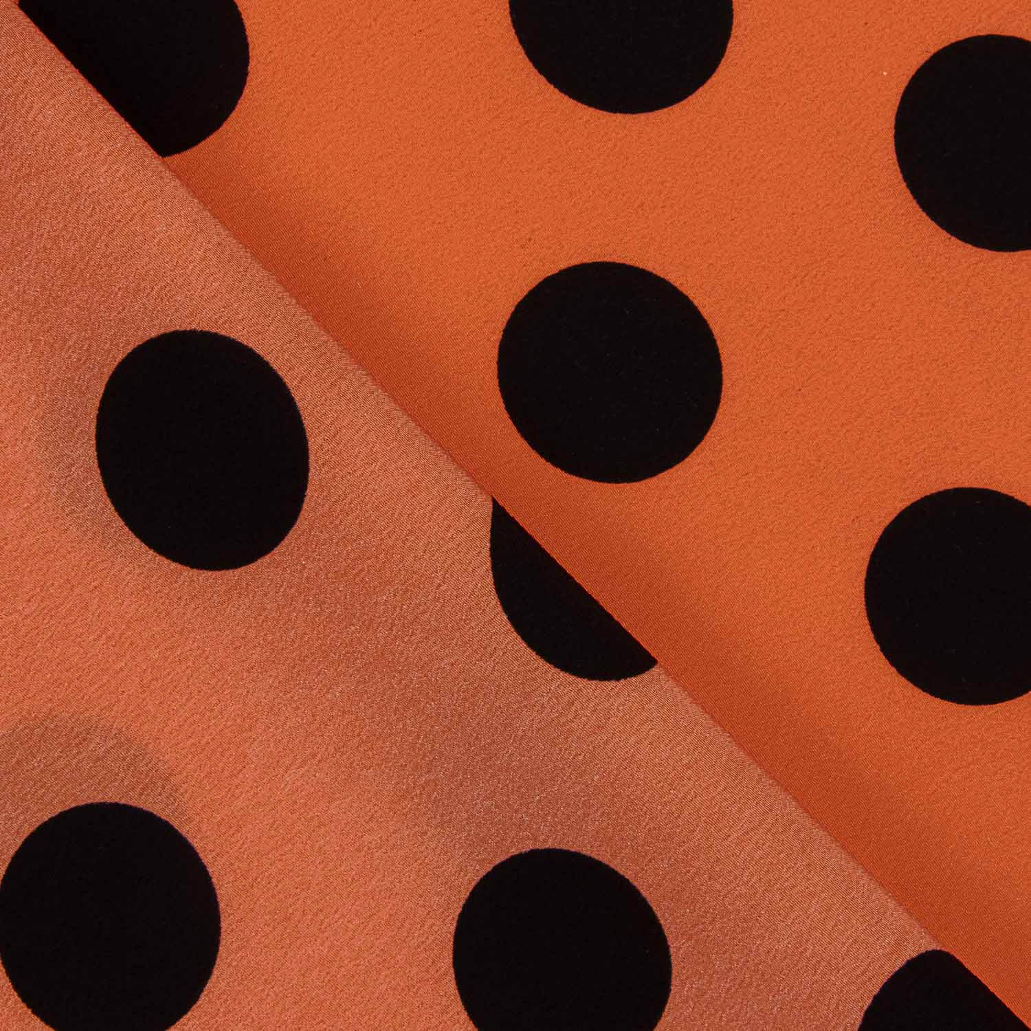 Koshibo Lunares 33 mm Naranja Quemado / Negro - Ribes y Casals