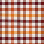 Loneta Cuadros Multicolor Naranjas - Ribes y Casals