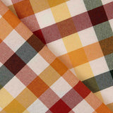 Loneta Cuadros Multicolor Verdes - Ribes y Casals