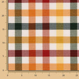 Loneta Cuadros Multicolor Verdes - Ribes y Casals