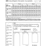 Patrón Burda 8765 Falda - Ribes y Casals