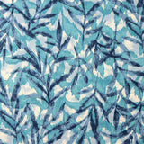 Crepe Viscosa Jungle Chic Azul - Ribes y Casals