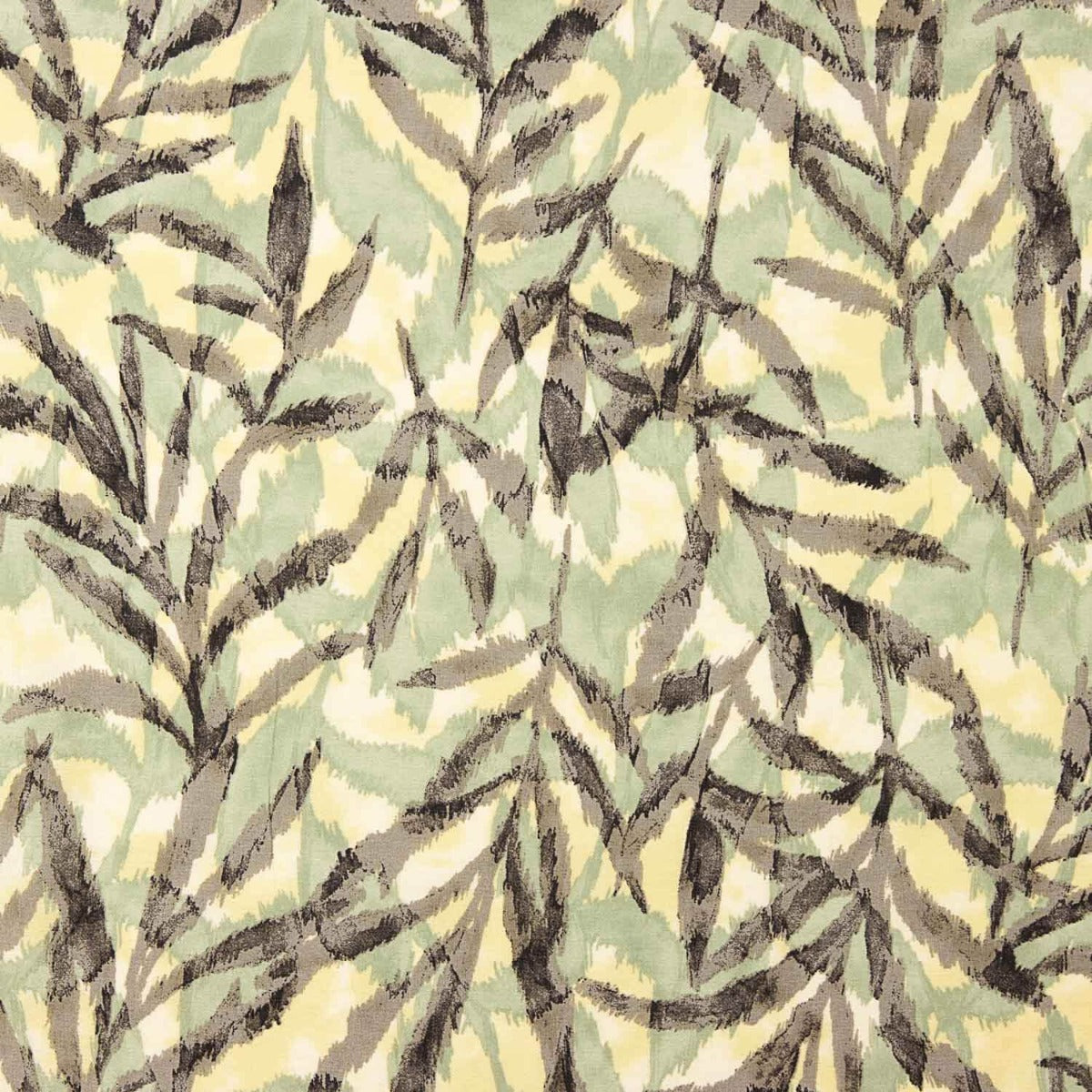 Crepe Viscosa Jungle Chic Verde - Ribes y Casals