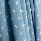 Denim Camisero Hojas Azul Claro - Ribes y Casals