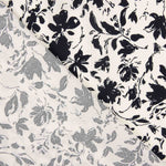 Plana Bambú Floral Negro - Ribes y Casals
