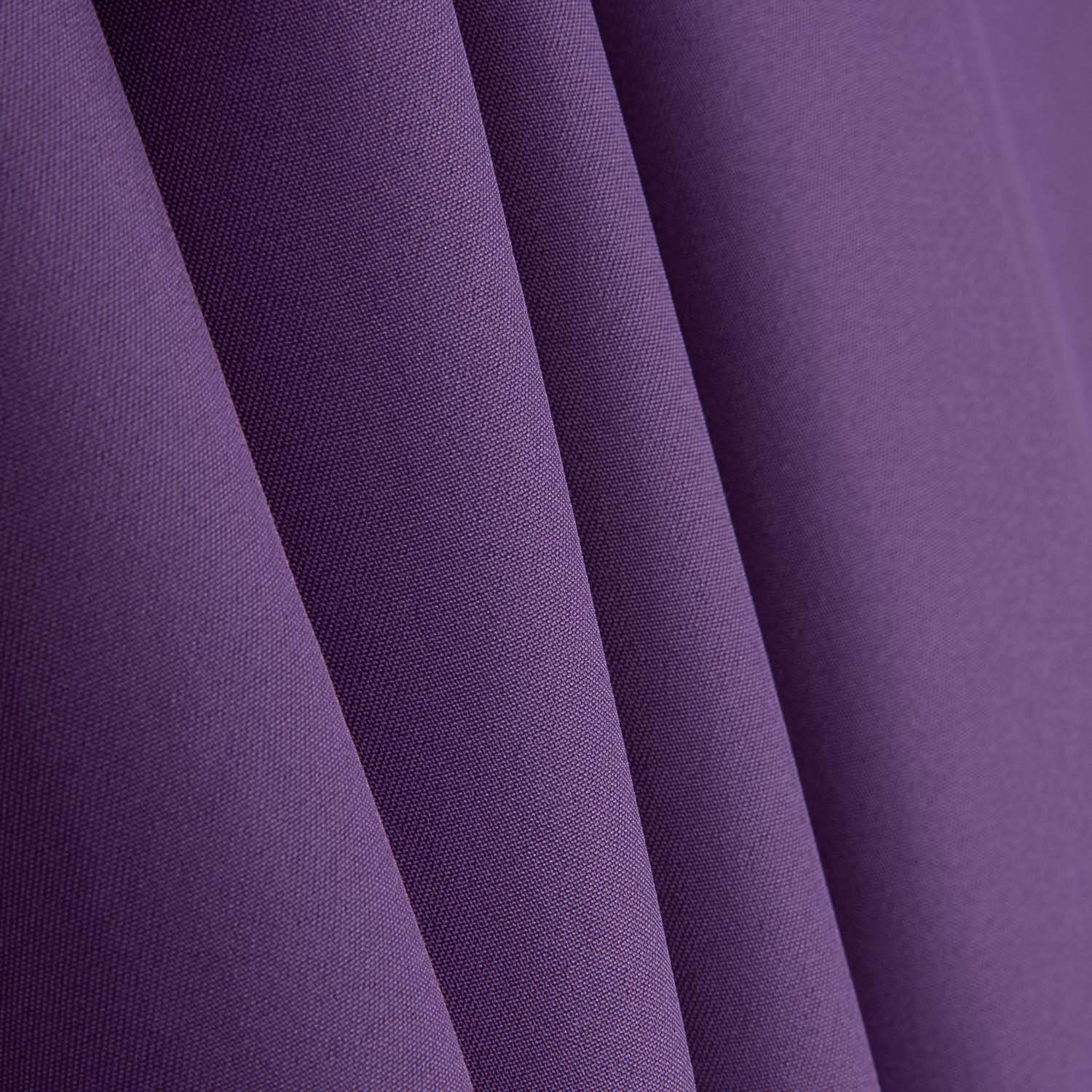 Gabardina Elástica Lisa Malva Intenso - Ribes y Casals