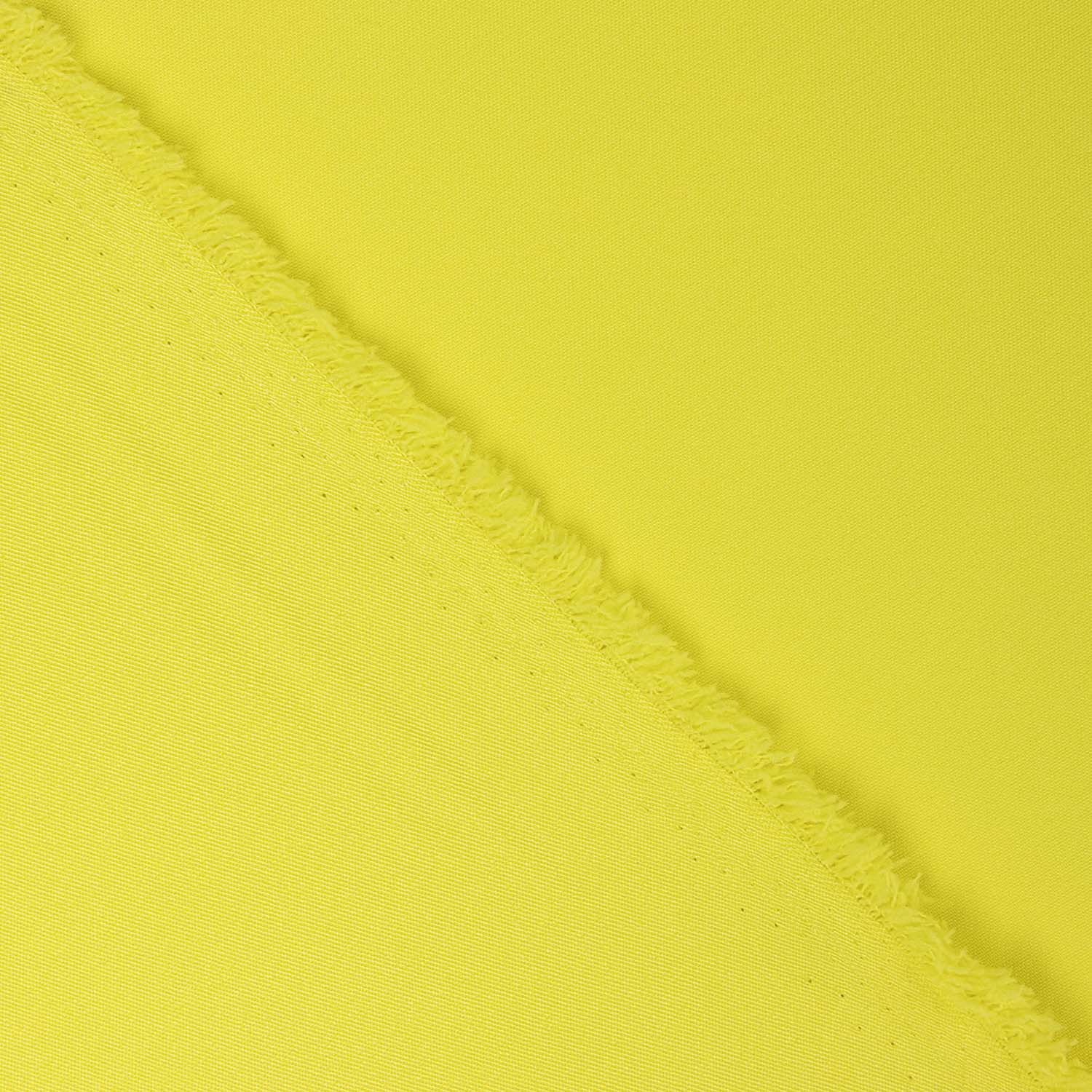 Gabardina Elástica Lisa Amarillo Lima - Ribes y Casals