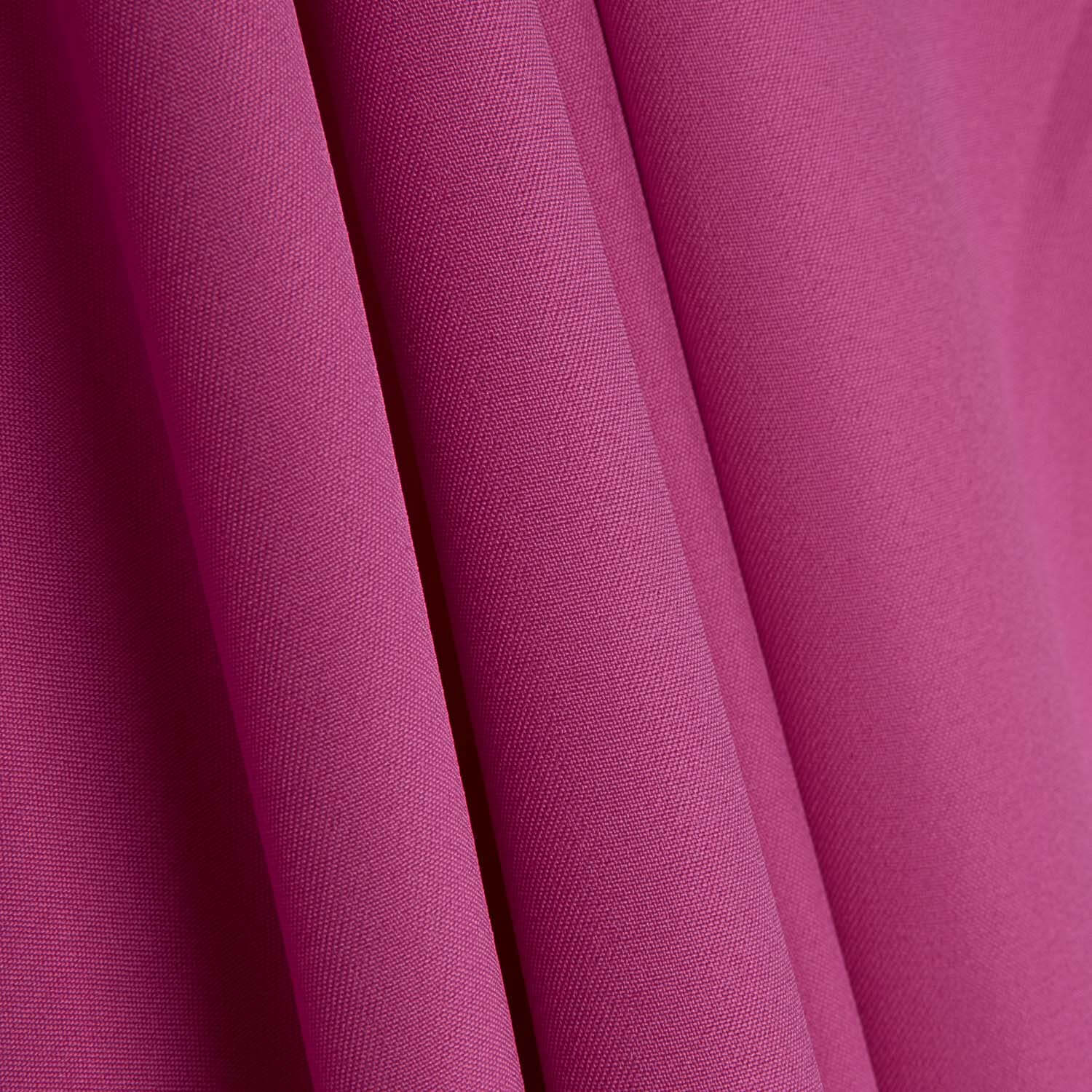 Gabardina Elástica Lisa Fucsia Intenso - Ribes y Casals