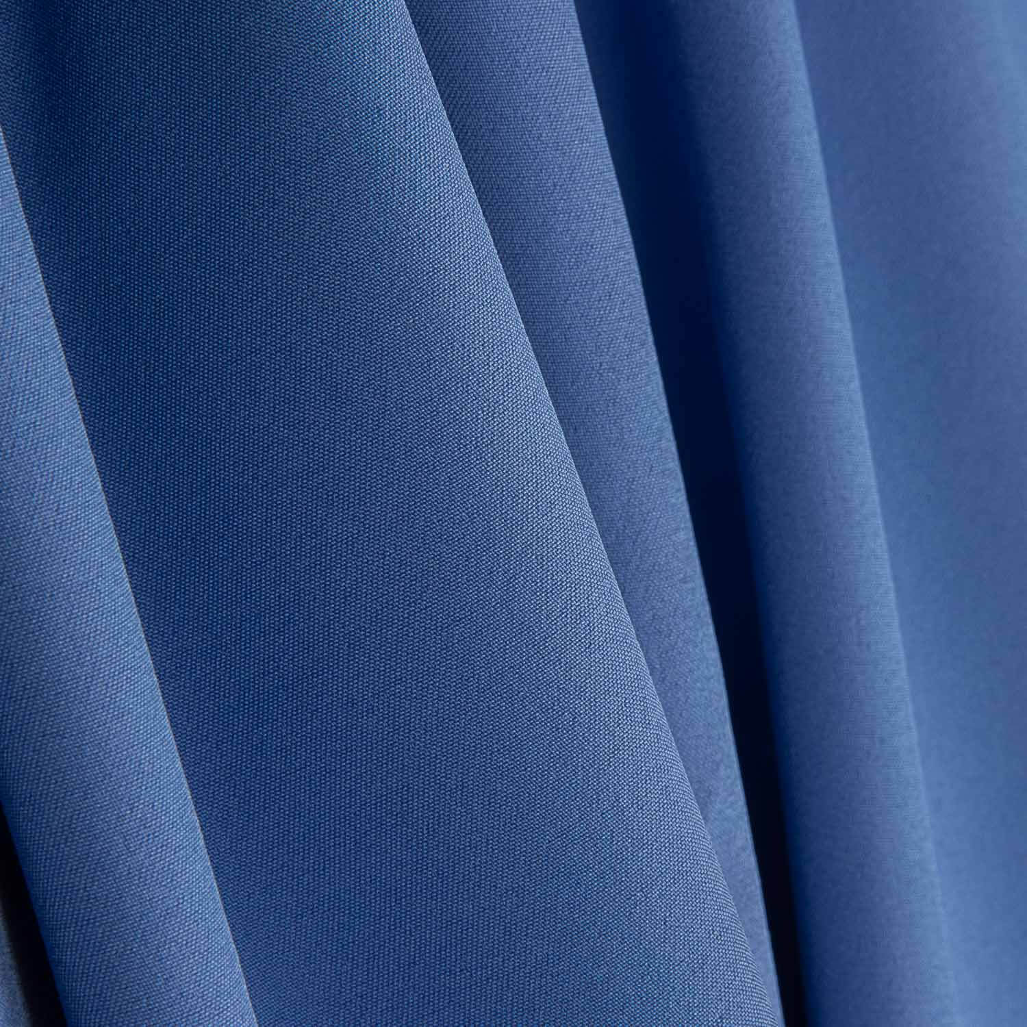 Gabardina Elástica Lisa Azul Serenity - Ribes y Casals