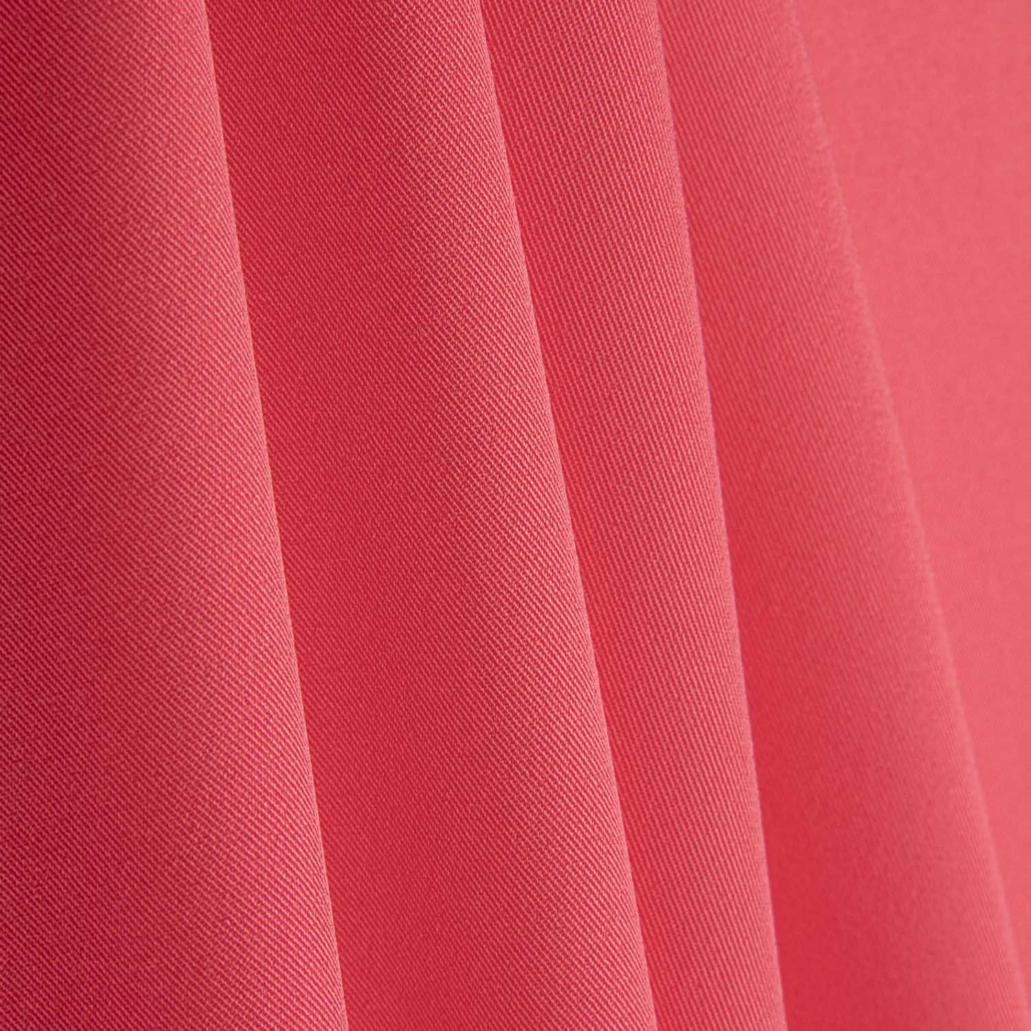 Gabardina Elástica Lisa Coral Intenso - Ribes y Casals