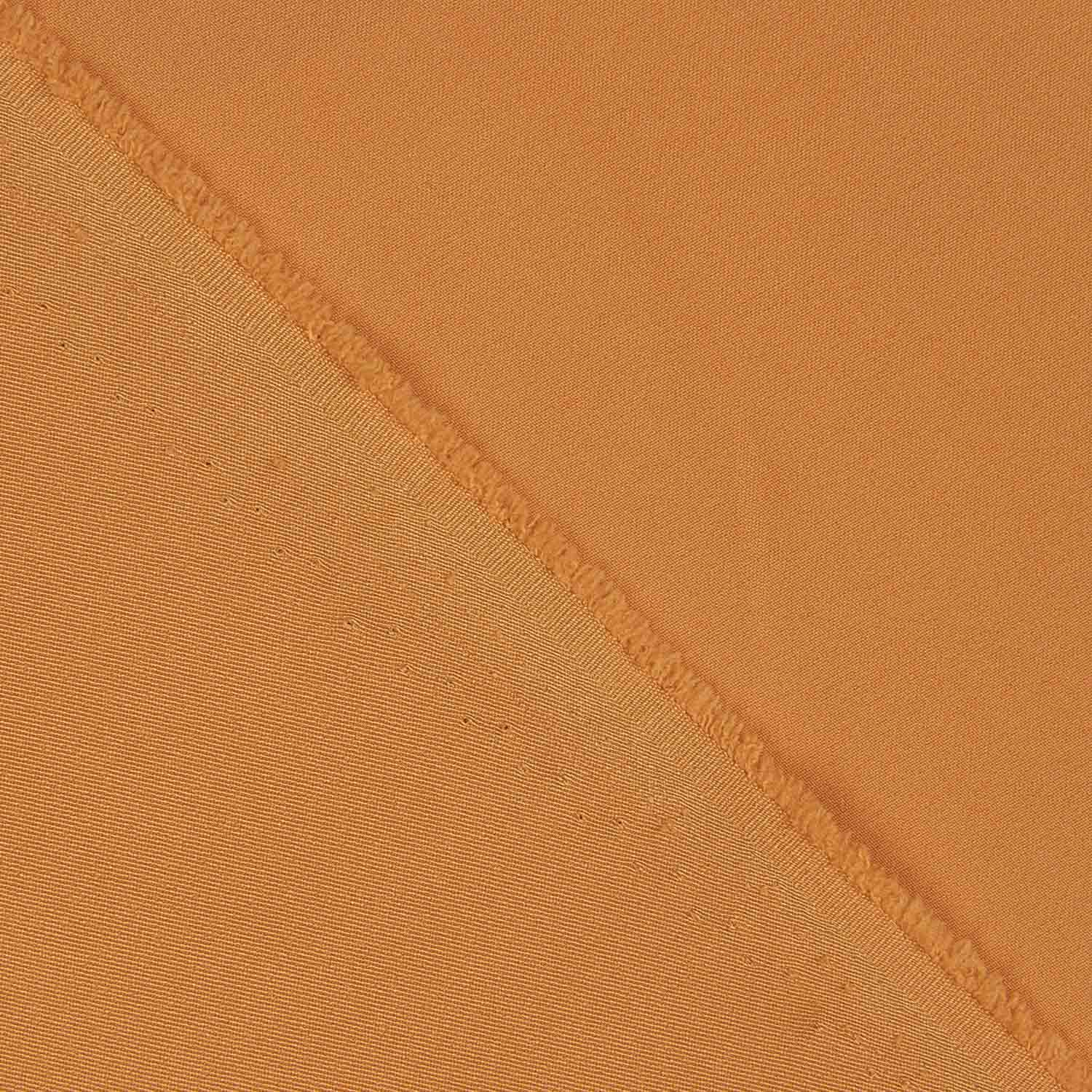 Gabardina Elástica Lisa Naranja Melocotón - Ribes y Casals