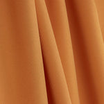 Gabardina Elástica Lisa Naranja Melocotón - Ribes y Casals