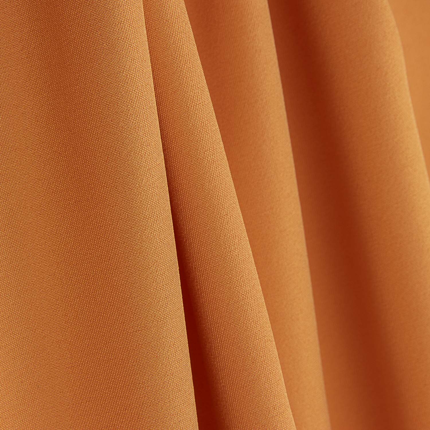 Gabardina Elástica Lisa Naranja Melocotón - Ribes y Casals
