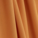 Gabardina Elástica Lisa Naranja Melocotón - Ribes y Casals