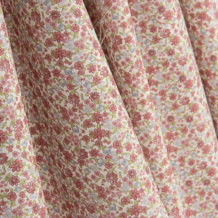 Viyela Estampada Jardín Rosa - Ribes y Casals