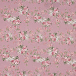 Viyela Estampada Rosas Provenza Rosa - Ribes y Casals