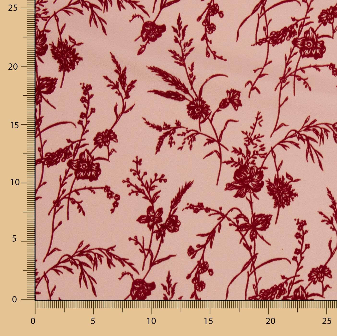 Koshibo Maquillaje Flocado Flores Granate - Ribes y Casals