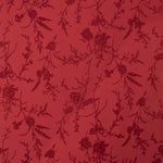 Koshibo Rojo Flocado Flores Rojo - Ribes y Casals