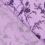 Koshibo Malva Flocado Flores Lila Intenso - Ribes y Casals