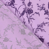 Koshibo Malva Flocado Flores Lila Intenso - Ribes y Casals
