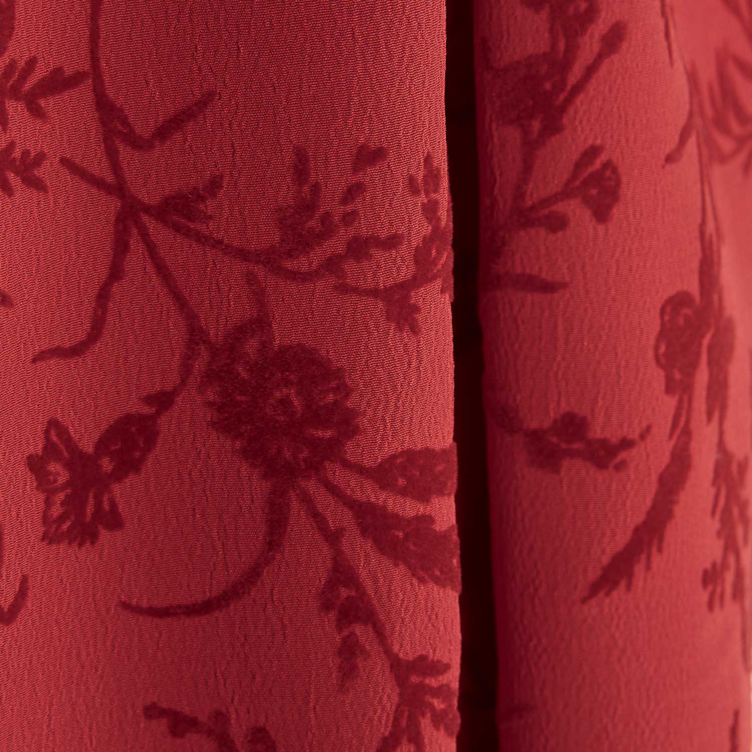 Koshibo Rojo Flocado Flores Rojo - Ribes y Casals