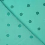 Koshibo Turquesa Flocado Lunar Verde - Ribes y Casals