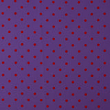 Koshibo Morado Flocado Lunar Rojo - Ribes y Casals