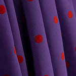 Koshibo Morado Flocado Lunar Rojo - Ribes y Casals