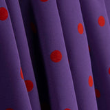 Koshibo Morado Flocado Lunar Rojo - Ribes y Casals