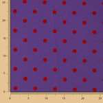 Koshibo Morado Flocado Lunar Rojo - Ribes y Casals