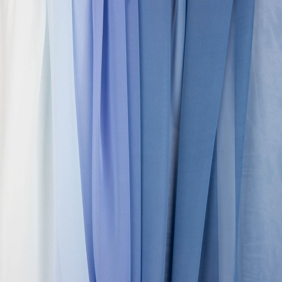 Gasa Estampado Degradé Azul - Ribes y Casals